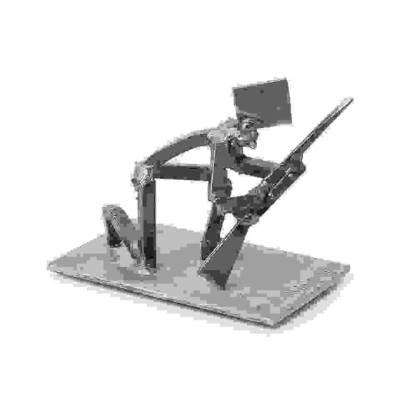 Soldier with rifle